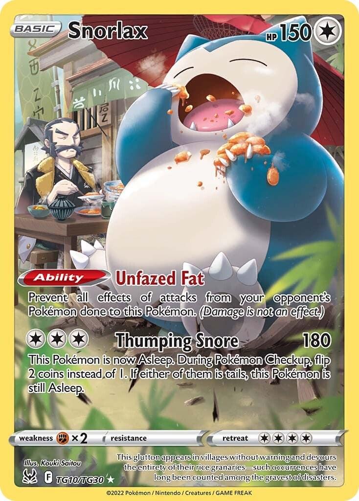 Snorlax #TG10 Mint Conditie