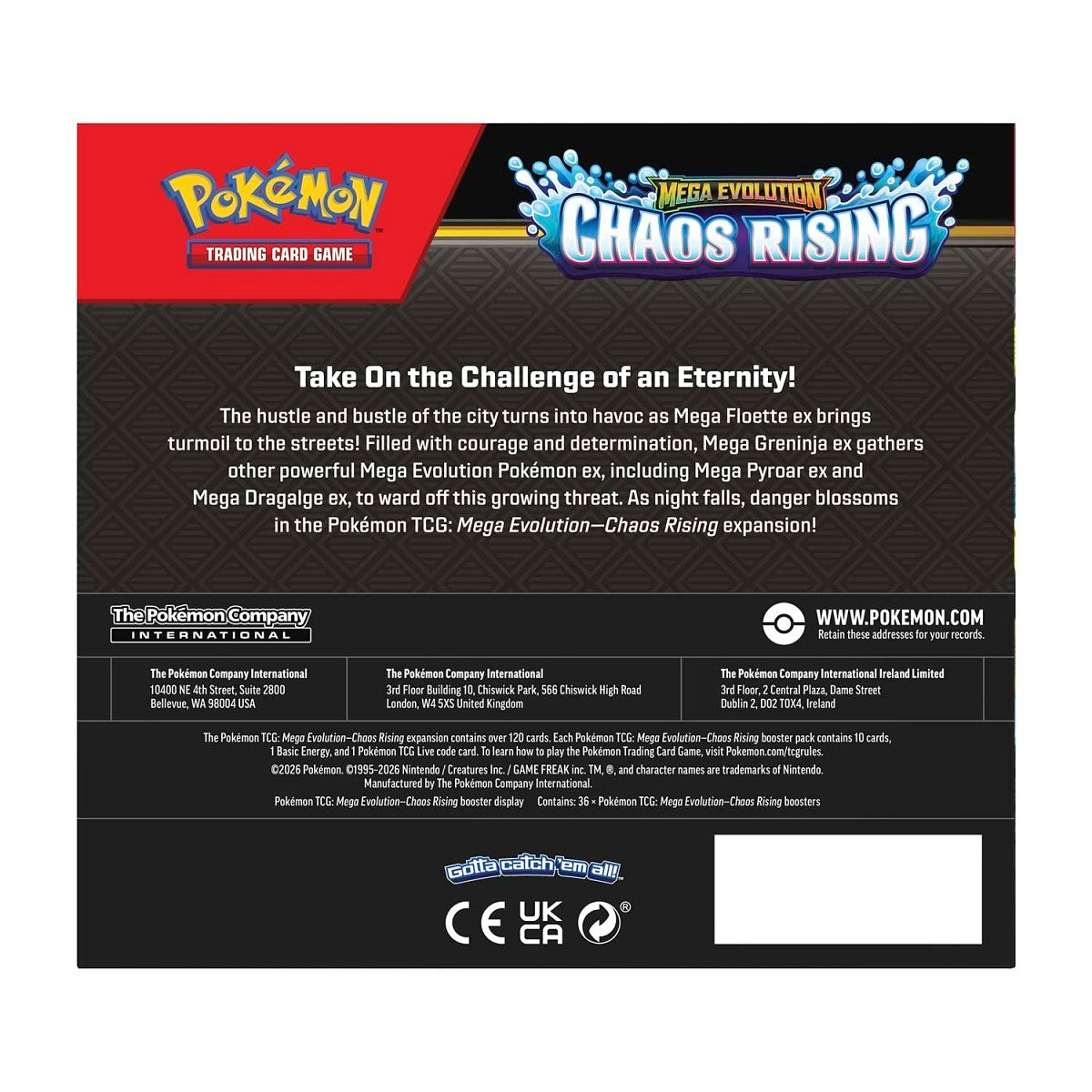 Pokémon - Mega Evolution: Chaos Rising Booster Box