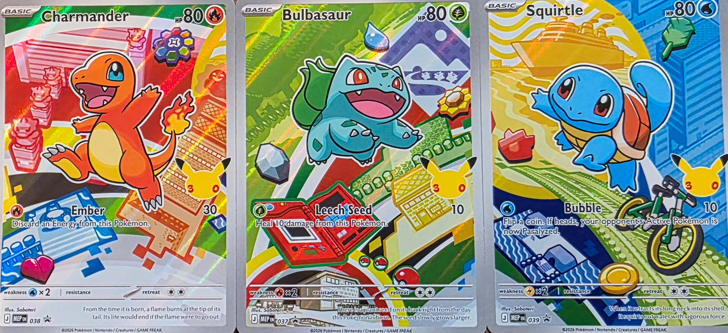 Pokémon First Partner Collection - Kanto Set