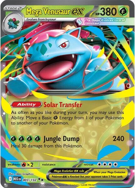 Méga Florizarre ex #3 Pokémon Méga Évolution