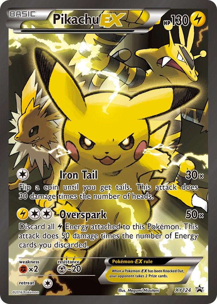 Pikachu EX #XY124 (lp)