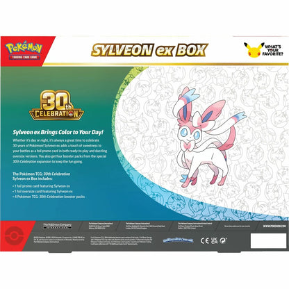 Pokémon : Célébrations du 30e anniversaire – Coffret Sylveon-ex