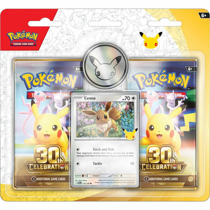 Pokémon: 30th Celebration – Eevee 2-Pack Blister