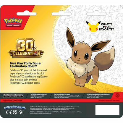 Pokémon: 30th Celebration – Eevee 2-Pack Blister