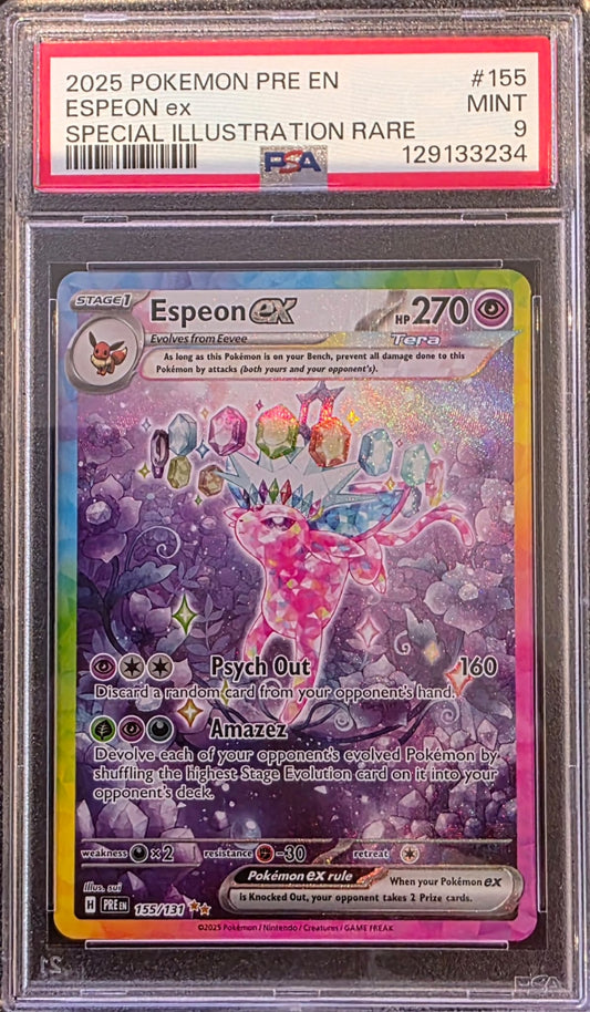 Espeon ex #155 PSA9
