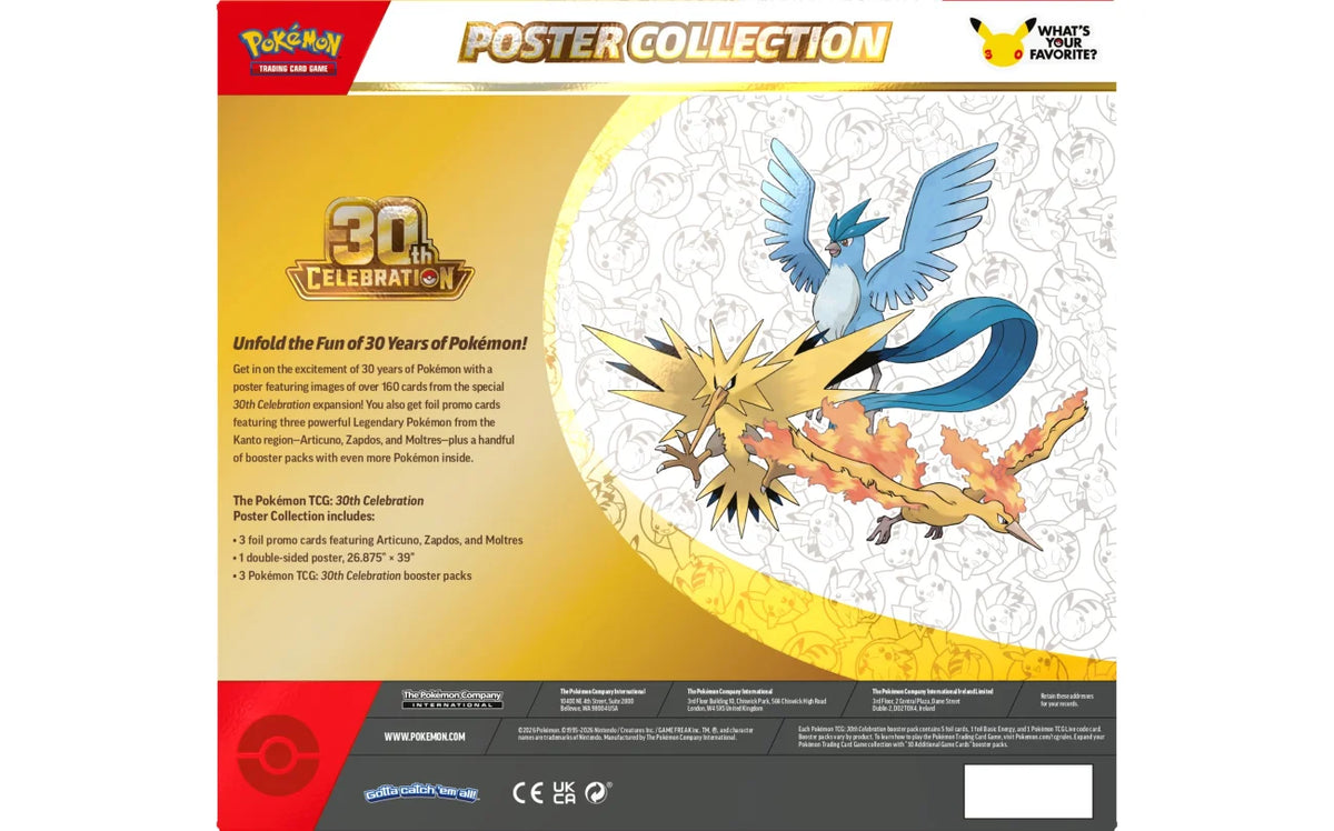 Pokémon: 30th Celebration – Poster Collection