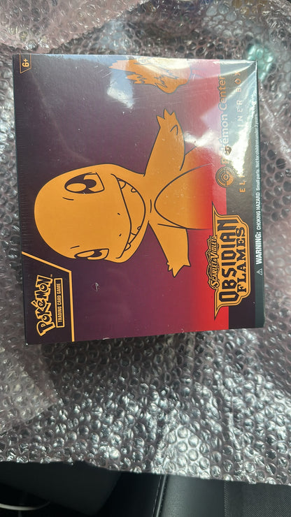 Pokémon - Obsidian Flames Pokémon Center Elite Trainer Box (small tear in seal)