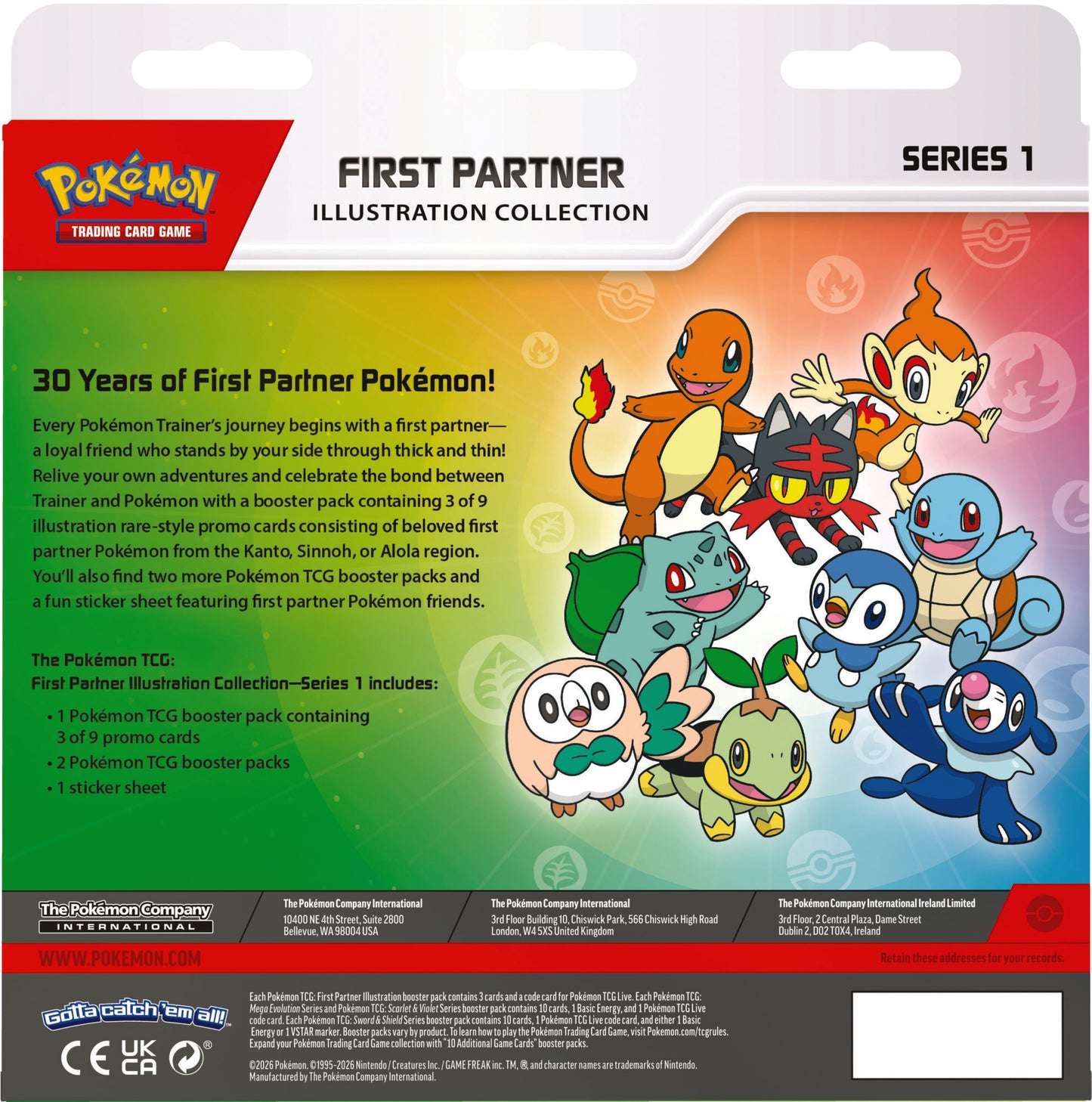 Pokémon - First Partner - Illustration Collection