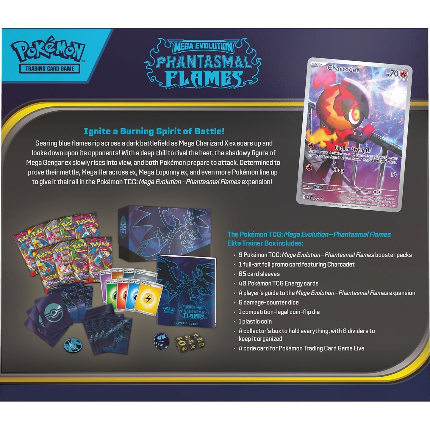 Pokémon Phantasmal Flames Elite Trainer Box
