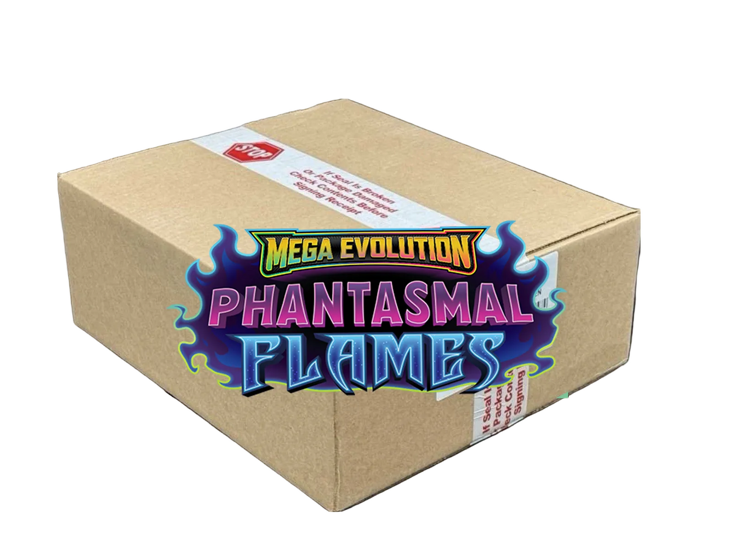 Pokémon Phantasmal Flames 10 Elite Trainer Box Case
